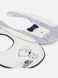 Set 2 babetes Lua vigoré (Cinza Claro)  para Bebé Menino - Mayoral