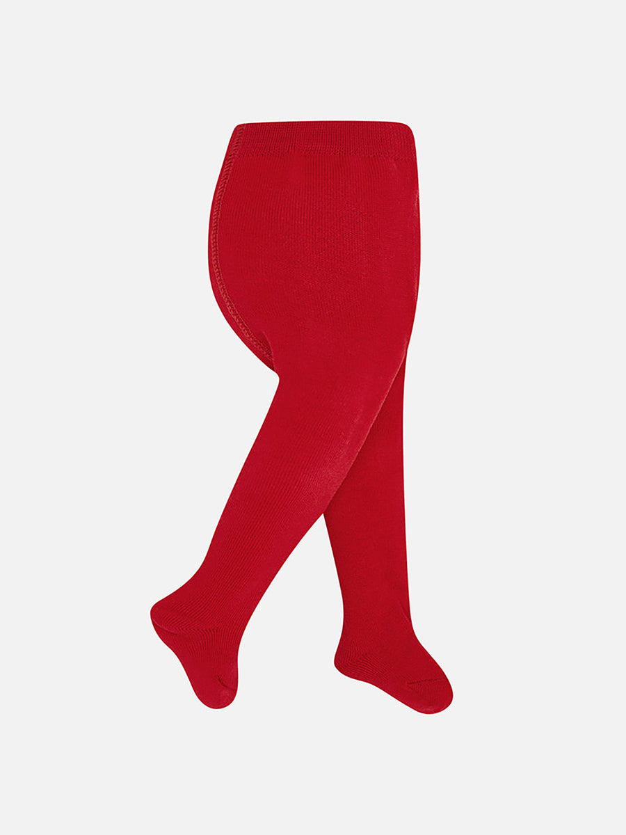 Meia calça lisa Ginja      (Vermelho Escuro)  para Bebé Menina - Mayoral