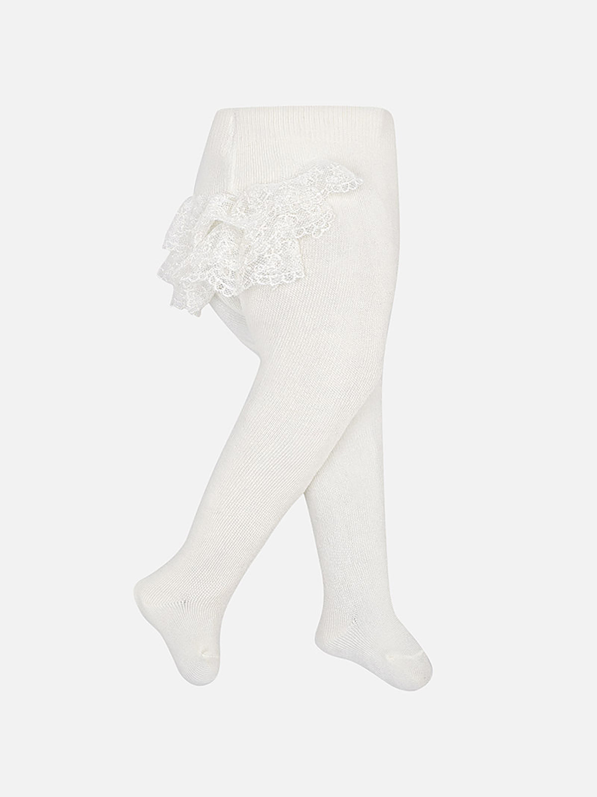 Meia calça Crú        (Creme / Pérola)  para Bebé Menina - Mayoral