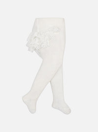 Meia calça Crú        (Creme / Pérola)  para Bebé Menina - Mayoral