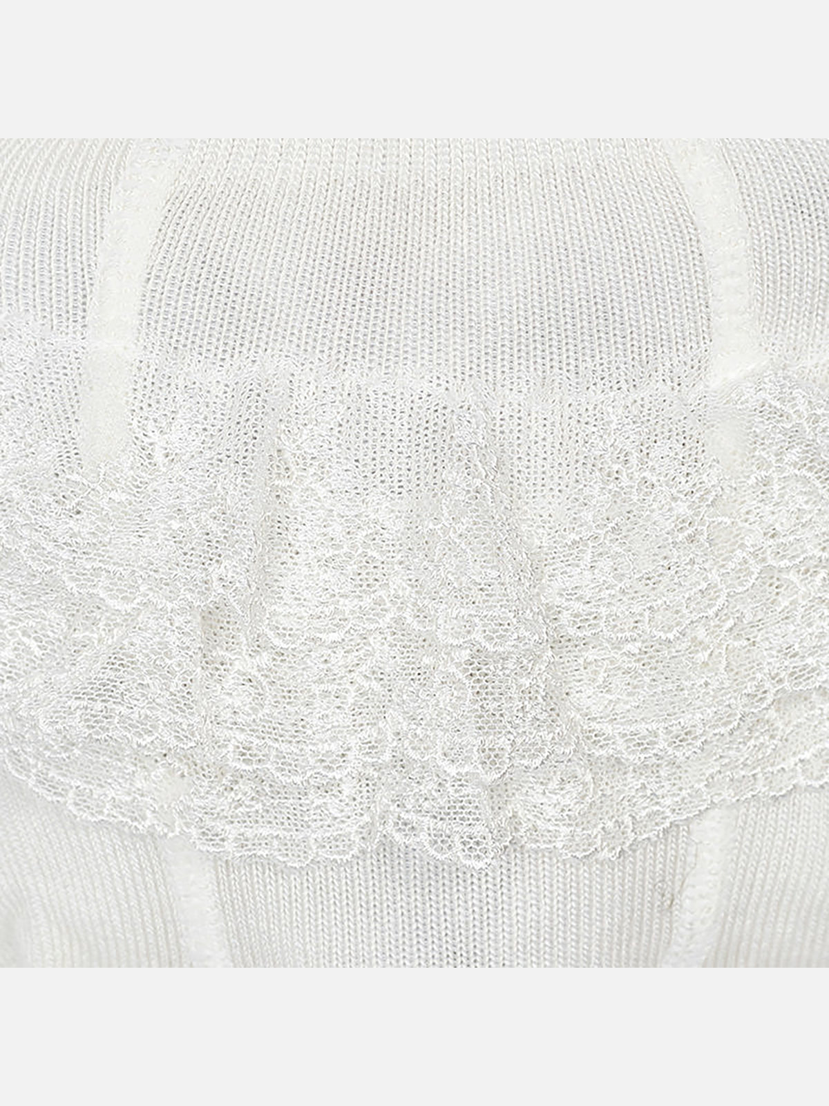 Meia calça Crú        (Creme / Pérola)  para Bebé Menina - Mayoral