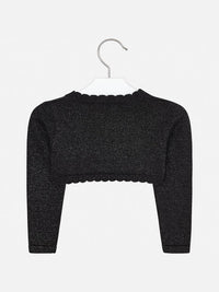 Casaco tricot básico Marengo lu (Cinza Escuro)  para Menina - Mayoral