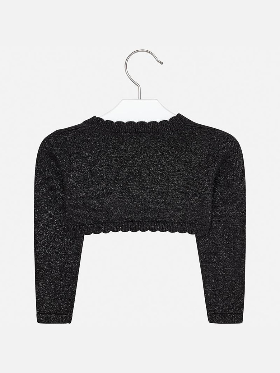 Casaco tricot básico Marengo lu (Cinza Escuro)  para Menina - Mayoral