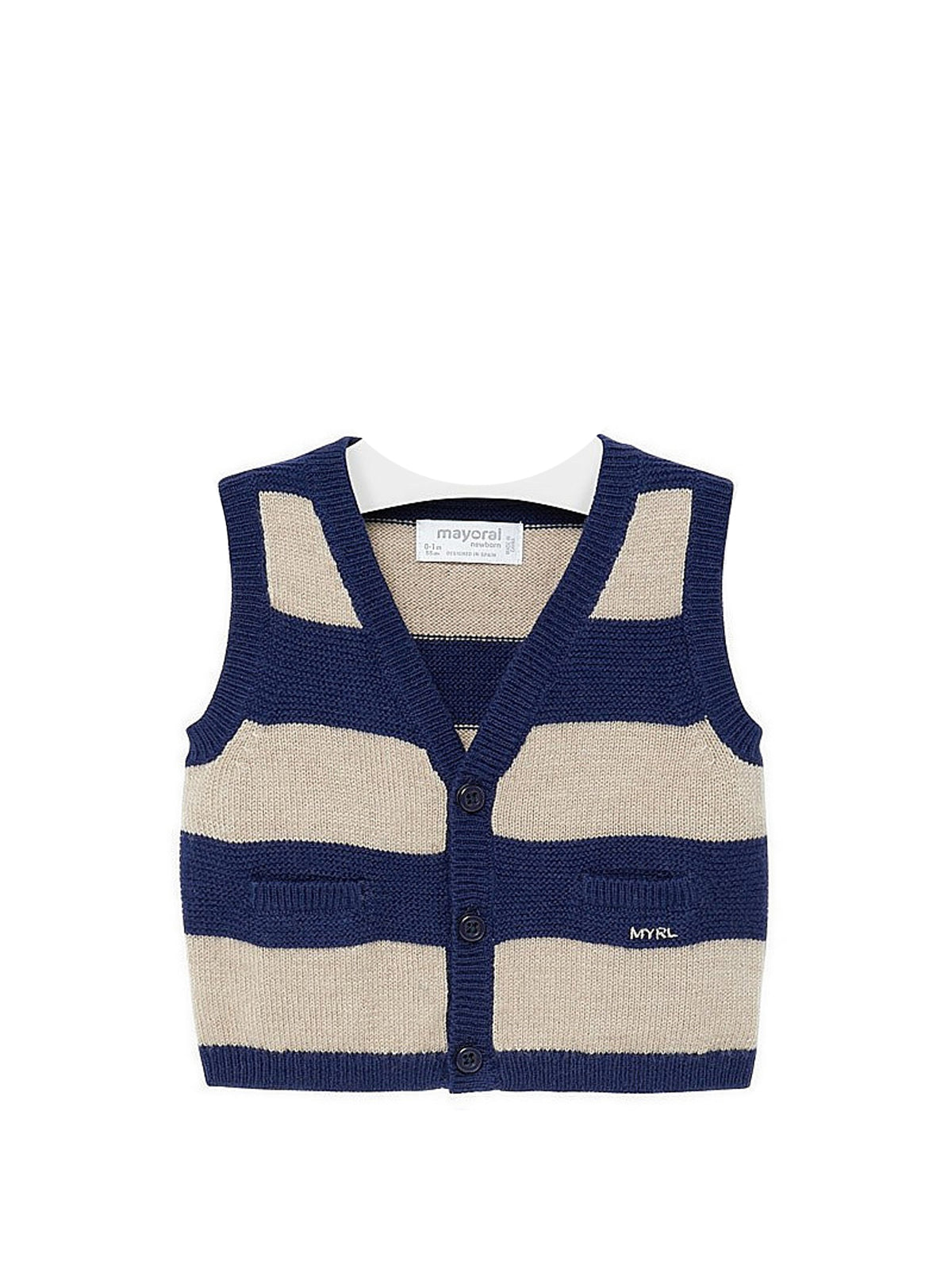 Colete tricot Navy-duna  (Marinho)  para Bebé Menino - Mayoral