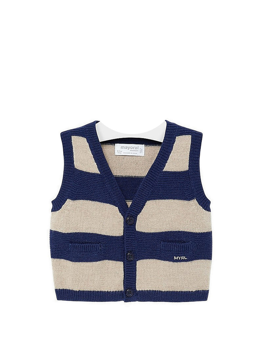Colete tricot Navy-duna  (Marinho)  para Bebé Menino - Mayoral