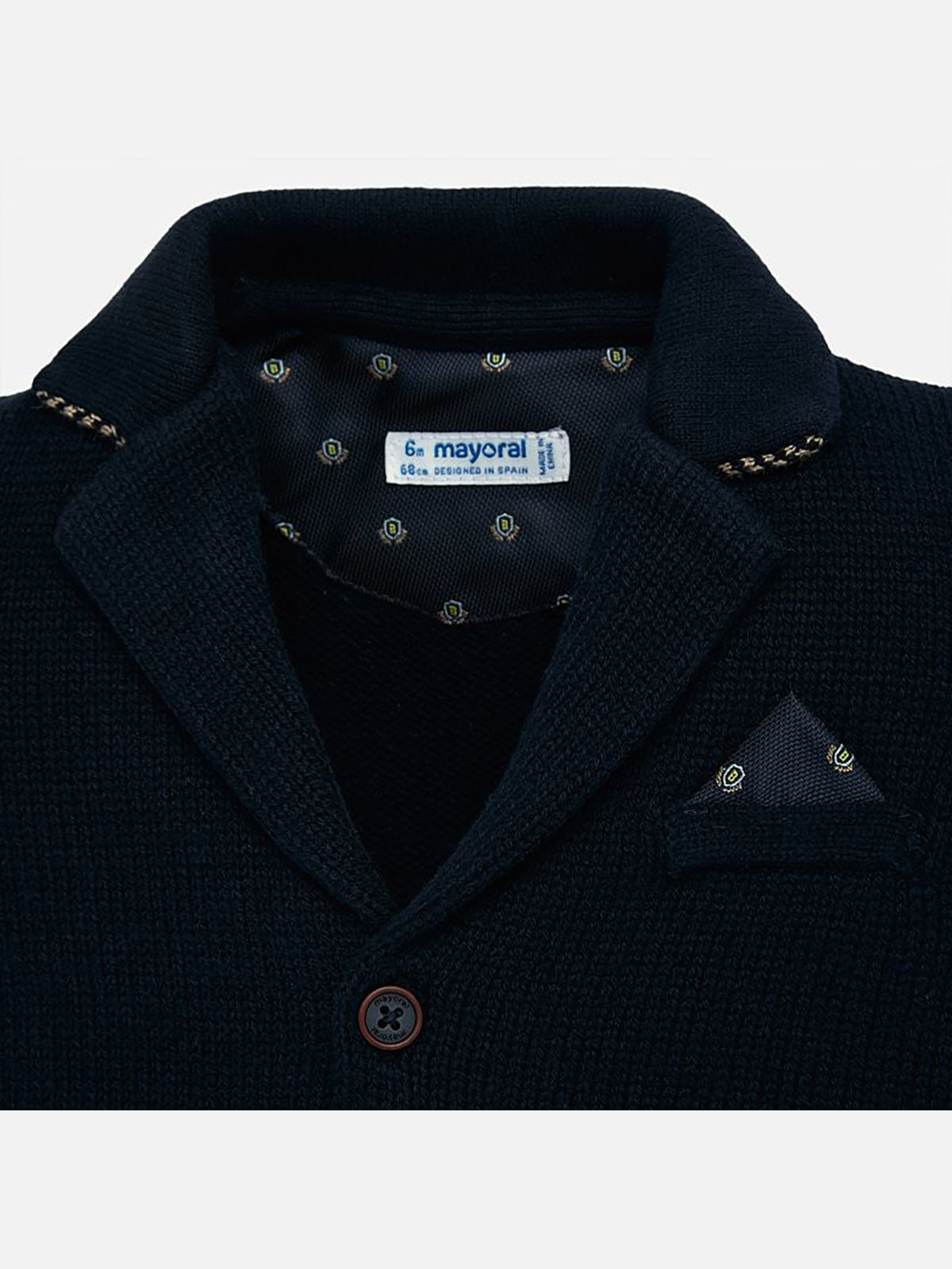 Jaqueta tricot Eclipse    (Marinho)  para Bebé Menino - Mayoral
