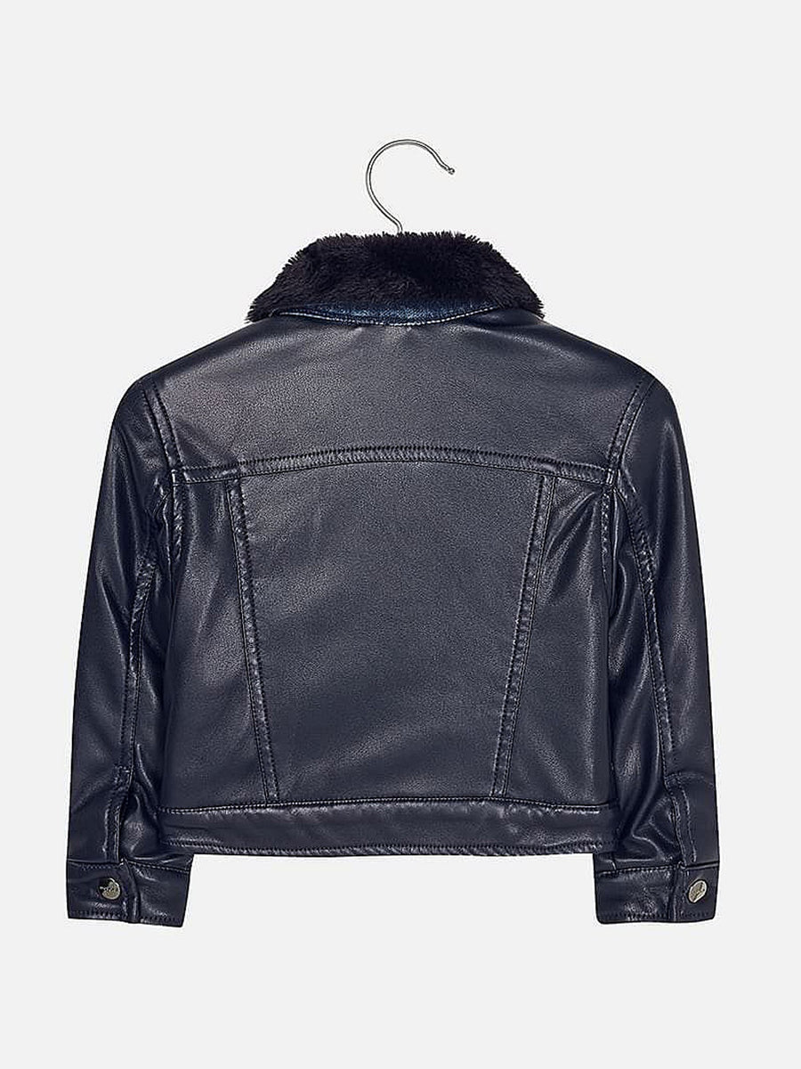 Blusão combinado Azul ganga (Ganga)  para Menina - Mayoral