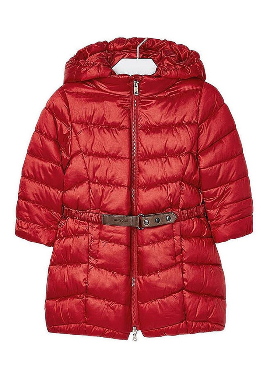 Blusão comp. cinto Vermelho   (Vermelho)  para Menina - Mayoral