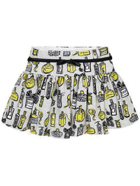 Saia jacquard estampada Acacia     (Amarelo)  para Menina - Mayoral