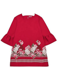 Vestido crepe Vermelho   (Vermelho)  para Menina - Mayoral