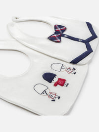 Set 2 babetes laço Deep blue  (Azul)  para Bebé Menino - Mayoral