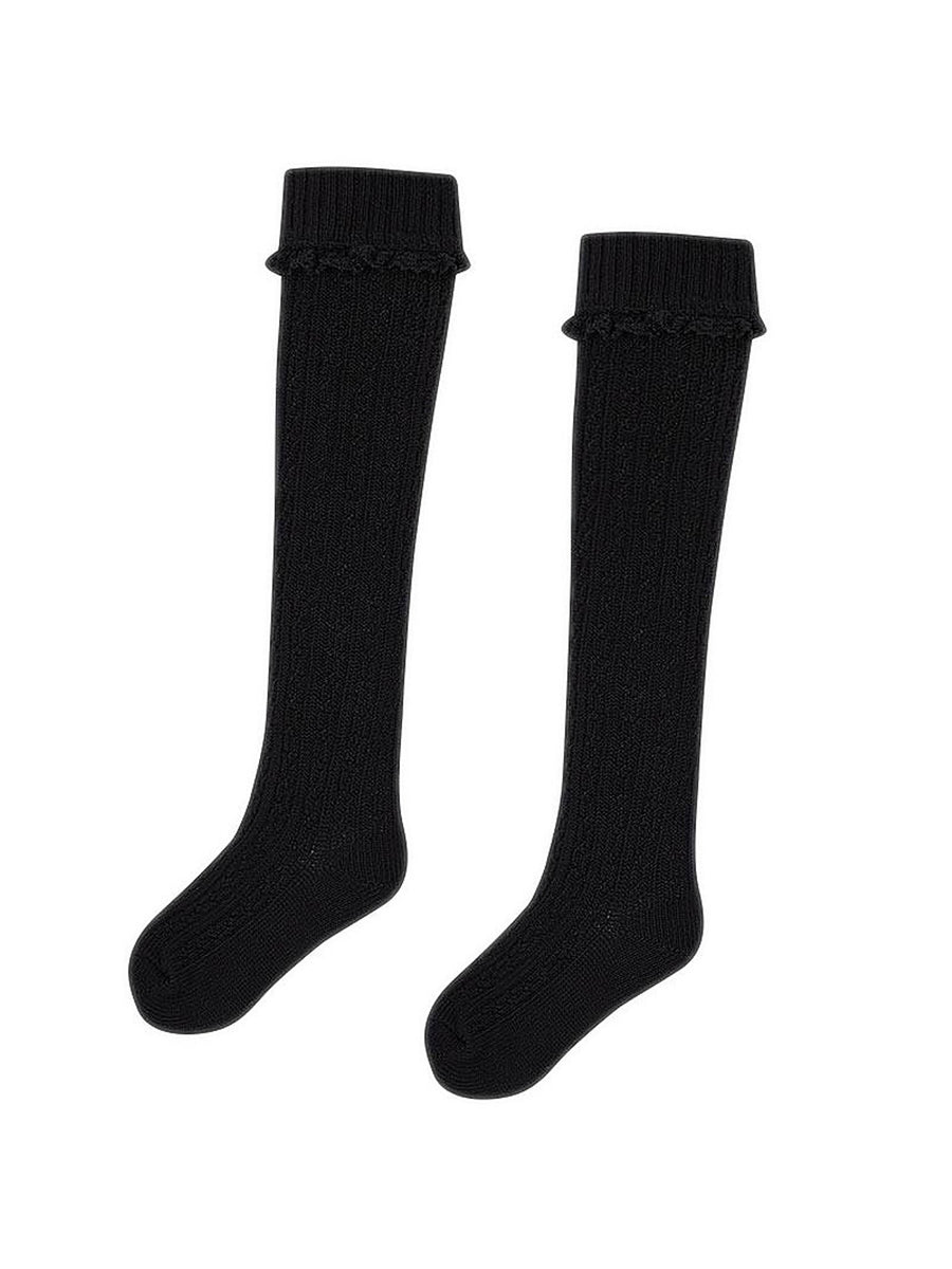 Meias oitos Preto      (Preto)  para Menina - Mayoral