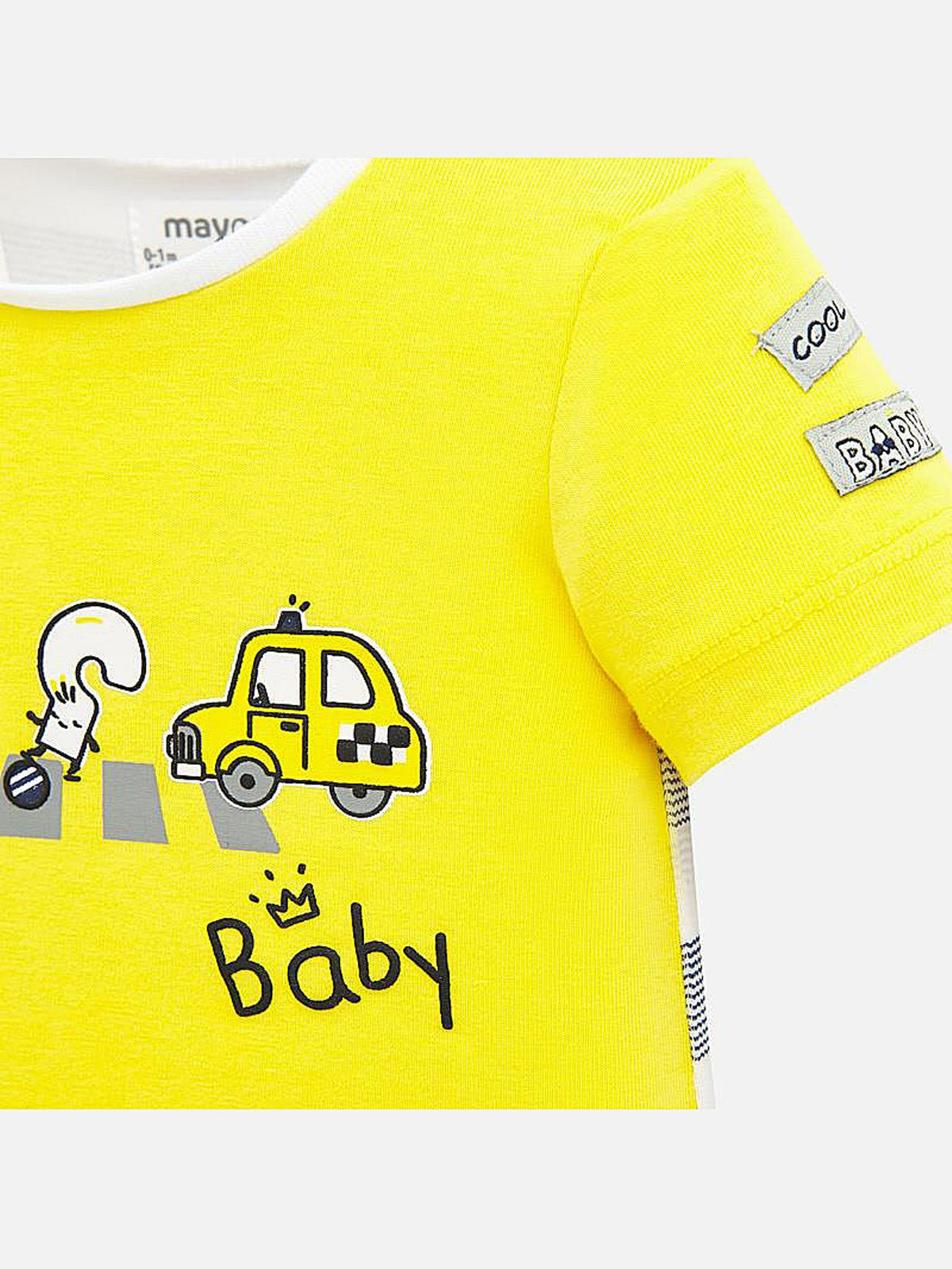 Camiseta manga curta Ananás     (Amarelo)  para Bebé Menino - Mayoral