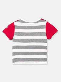 Camiseta manga curta Cuore      (Vermelho)  para Bebé Menino - Mayoral