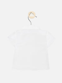 Camisa m/curta Branco     (Branco)  para Bebé Menino - Mayoral