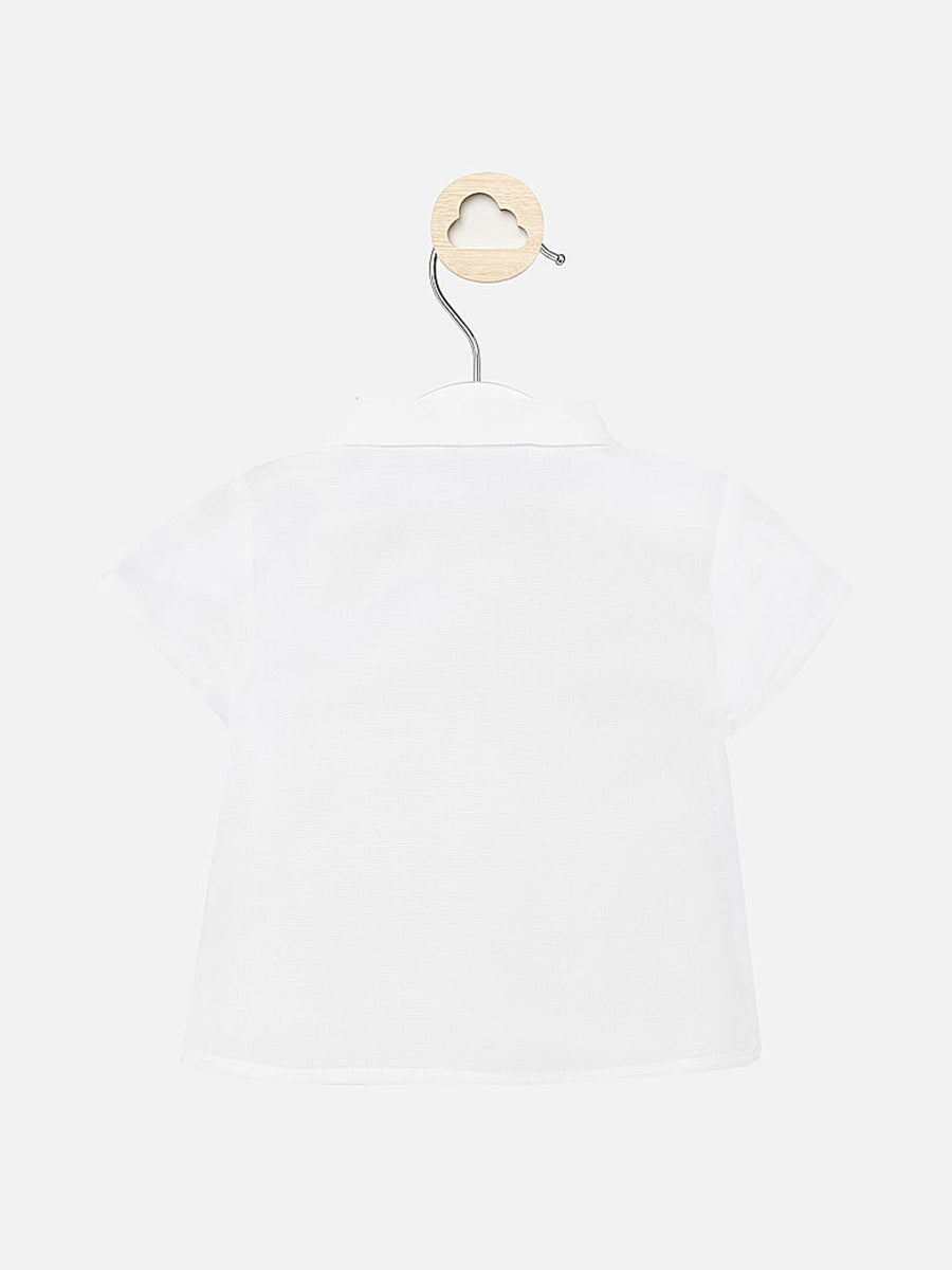 Camisa m/curta Branco     (Branco)  para Bebé Menino - Mayoral