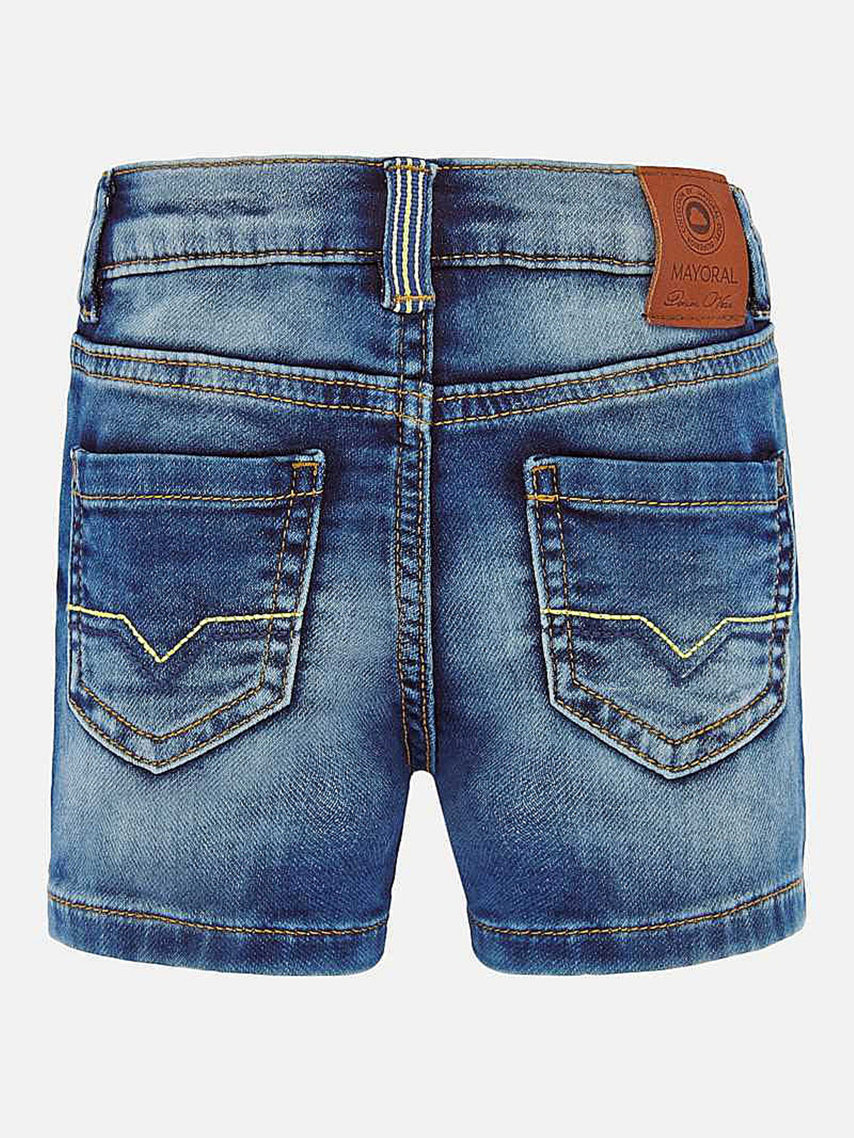 Bermuda ganga soft denim Basico     (Ganga c/ Lavagem)  para Bebé Menino - Mayoral