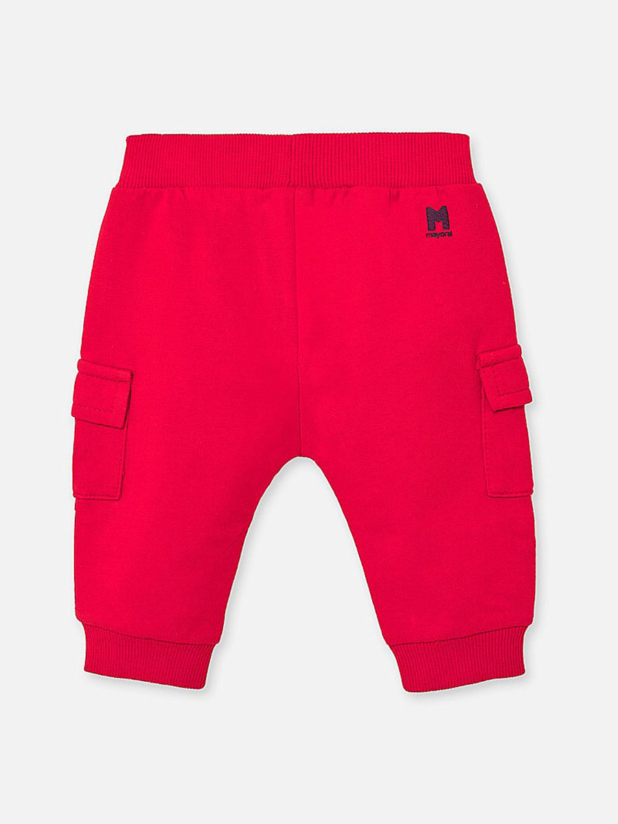 Calça felpa Cuore      (Vermelho)  para Bebé Menino - Mayoral