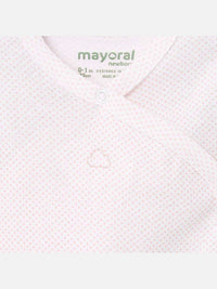 Body m/curta Rosa baby  (Rosa Bébé)  para Bebé Menina - Mayoral