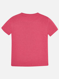 T´shirt "play" Coral      (Rosa Velho)  para Menino - Mayoral