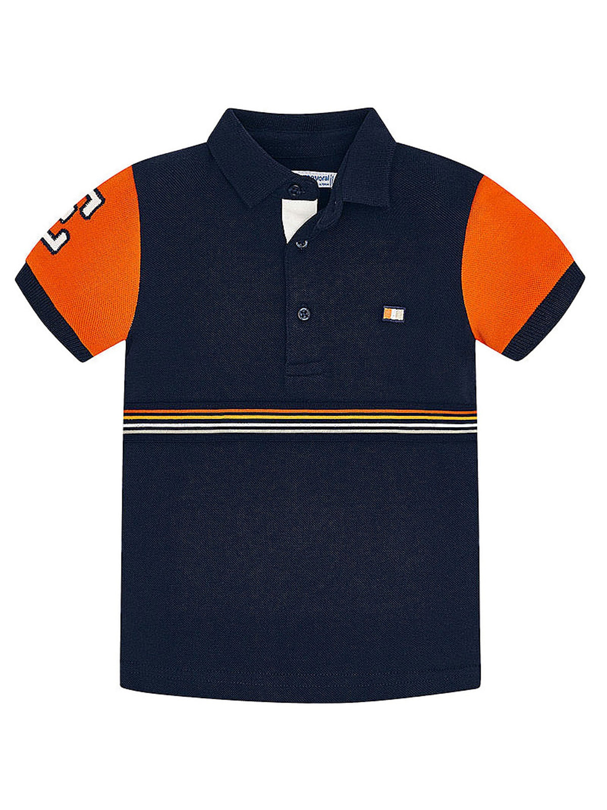 Polo m/curta combinado Oceano     (Marinho)  para Menino - Mayoral