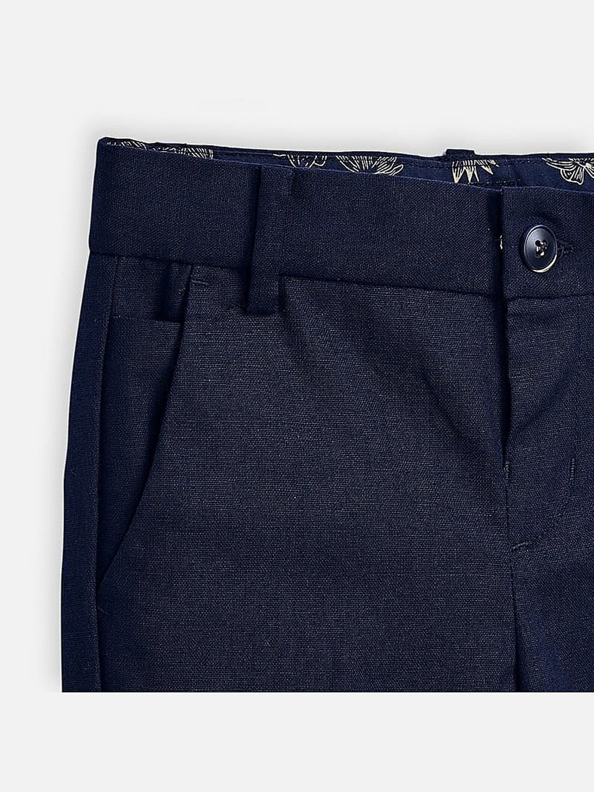 Bermuda linho tailoring Marinho    (Marinho)  para Menino - Mayoral