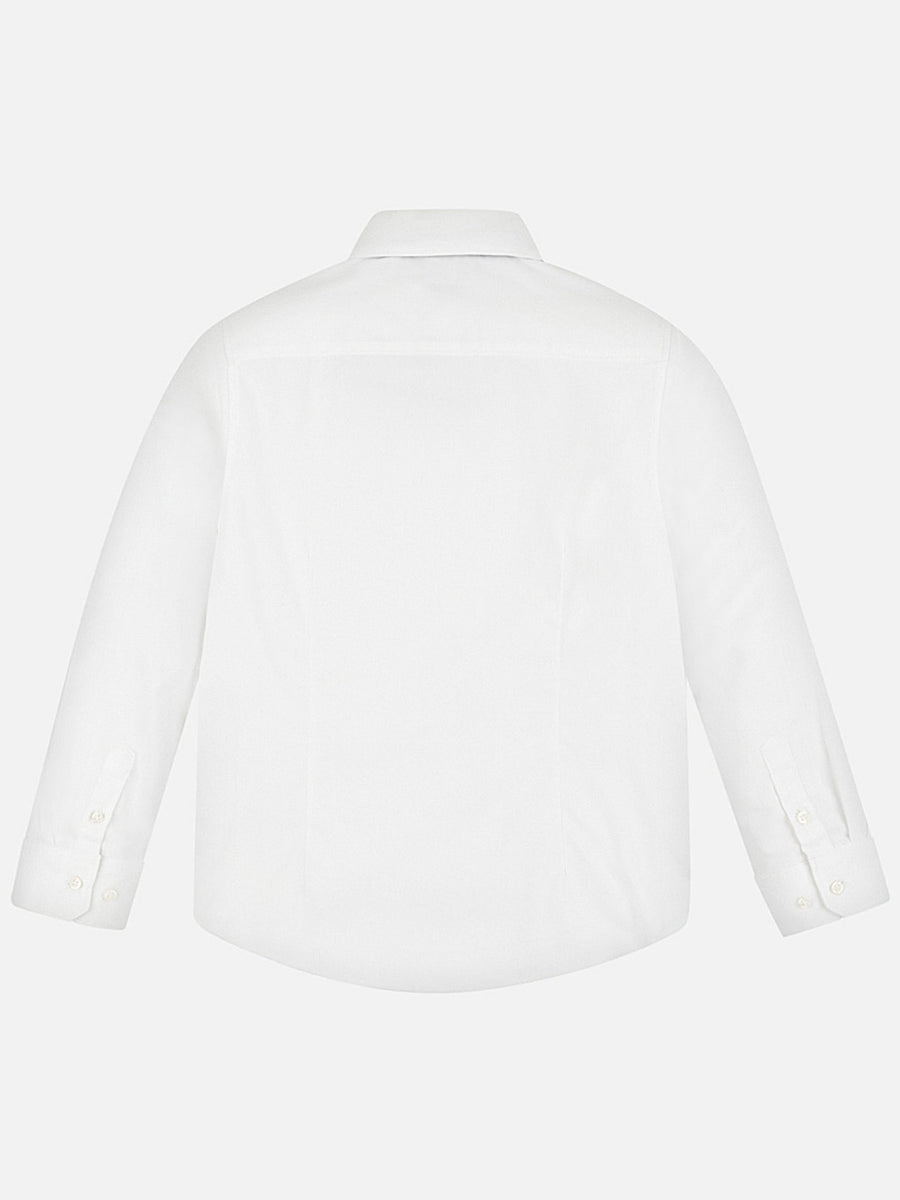 Camisa m/comp. laço Branco     (Branco)  para Menino - Mayoral