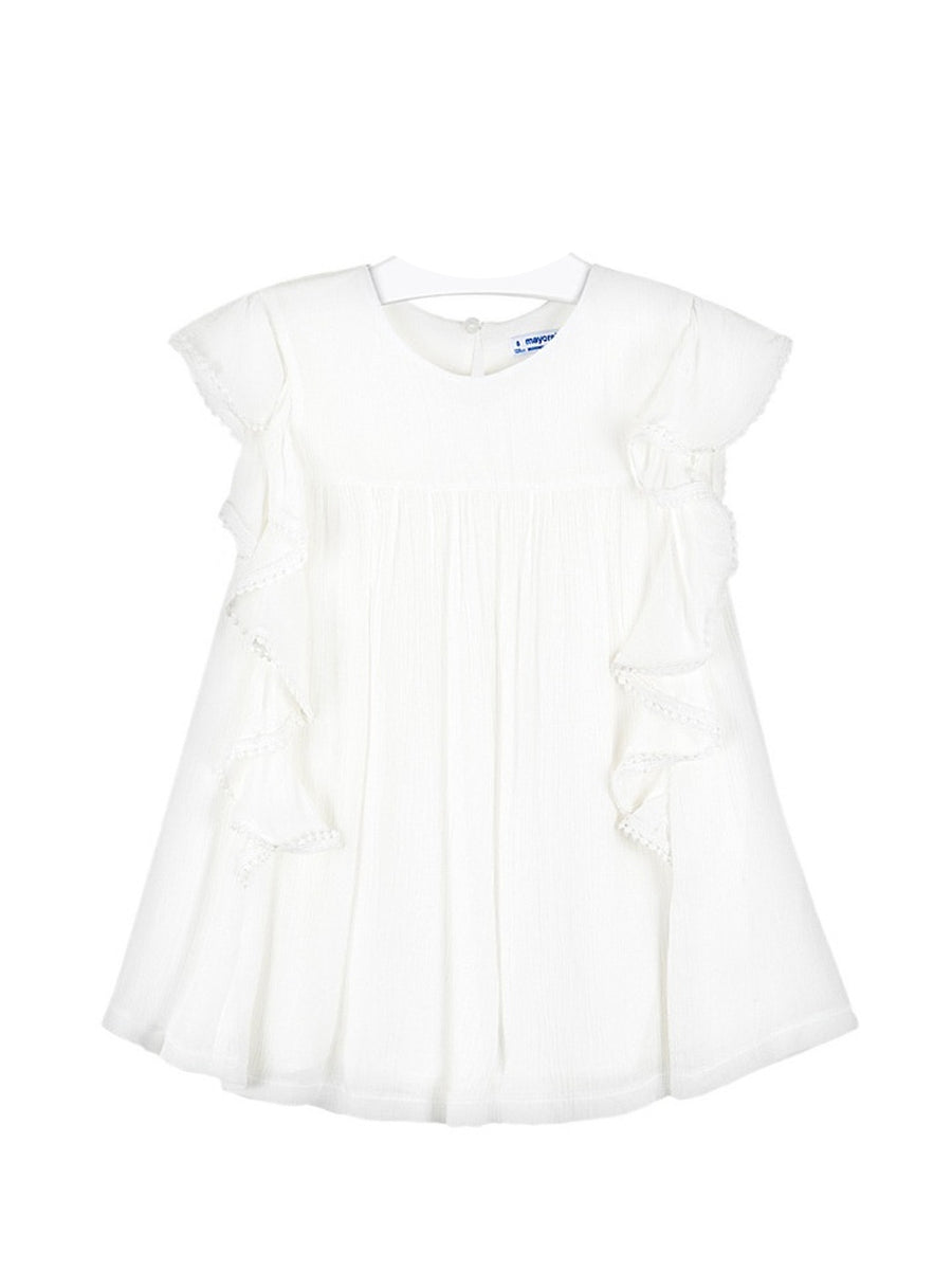 Túnica bambula Crú        (Creme / Pérola)  para Menina - Mayoral