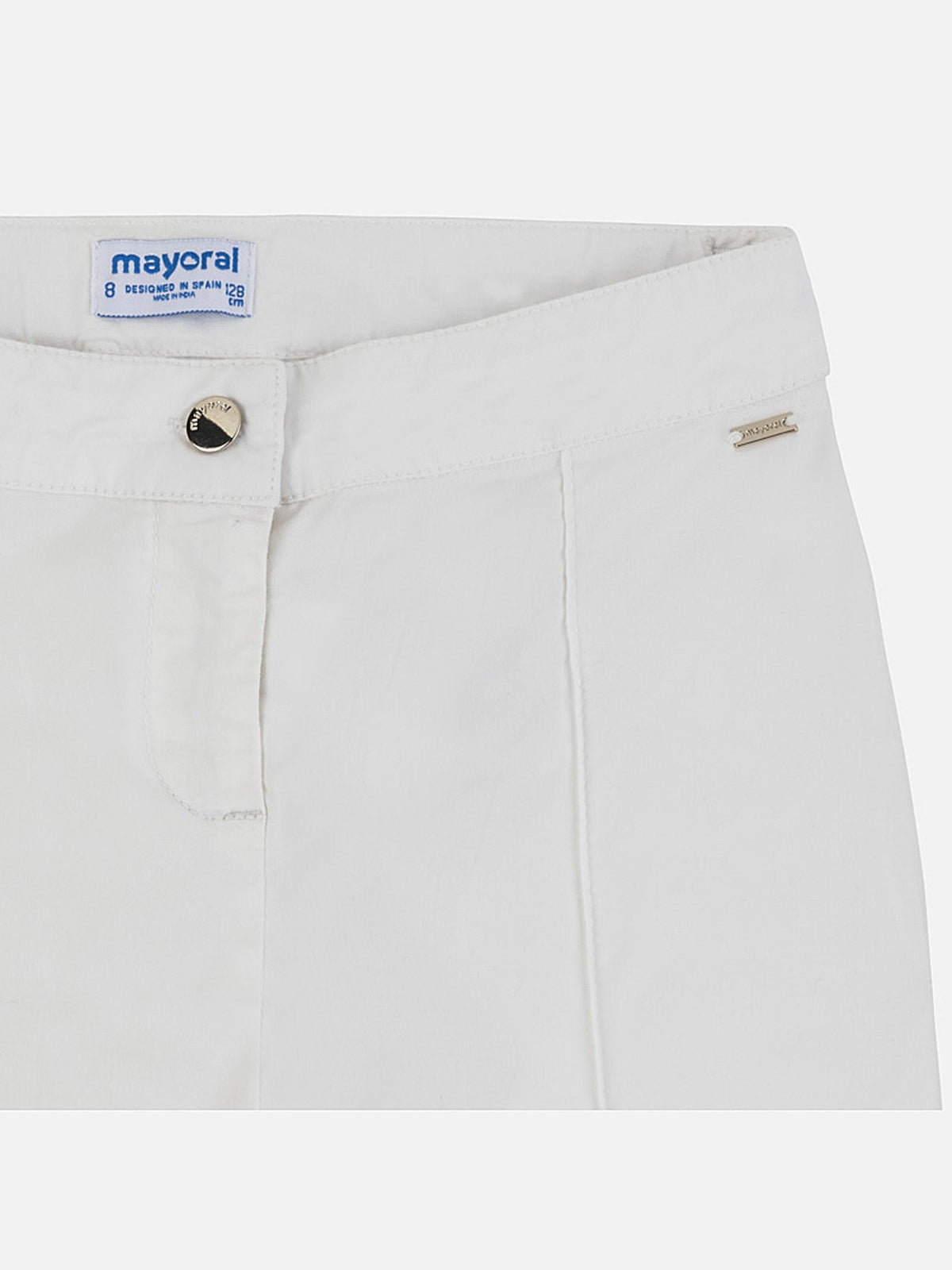 Calça saten Crú        (Creme / Pérola)  para Menina - Mayoral
