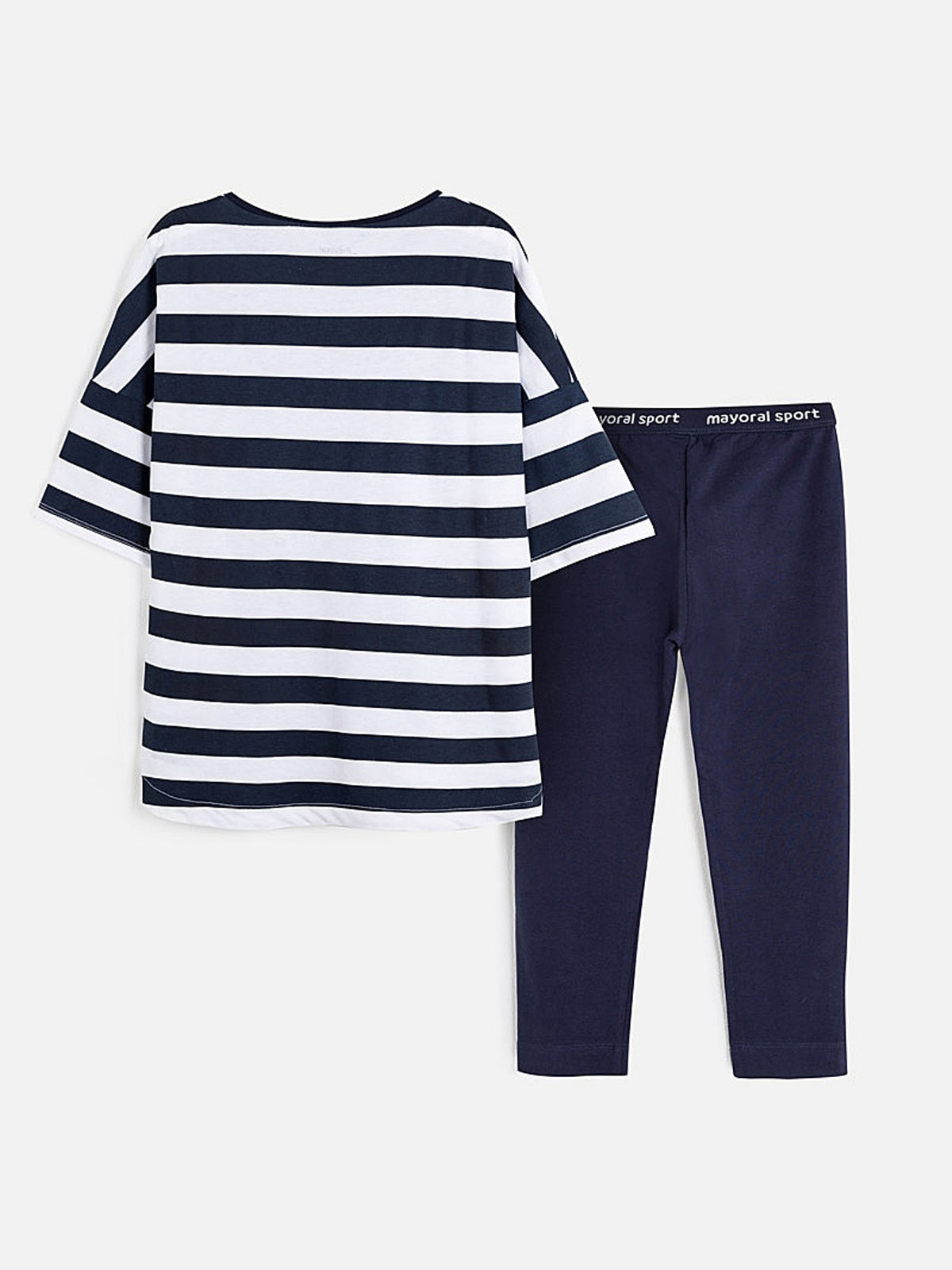Conj. leggings riscas Marinho    (Marinho)  para Menina - Mayoral