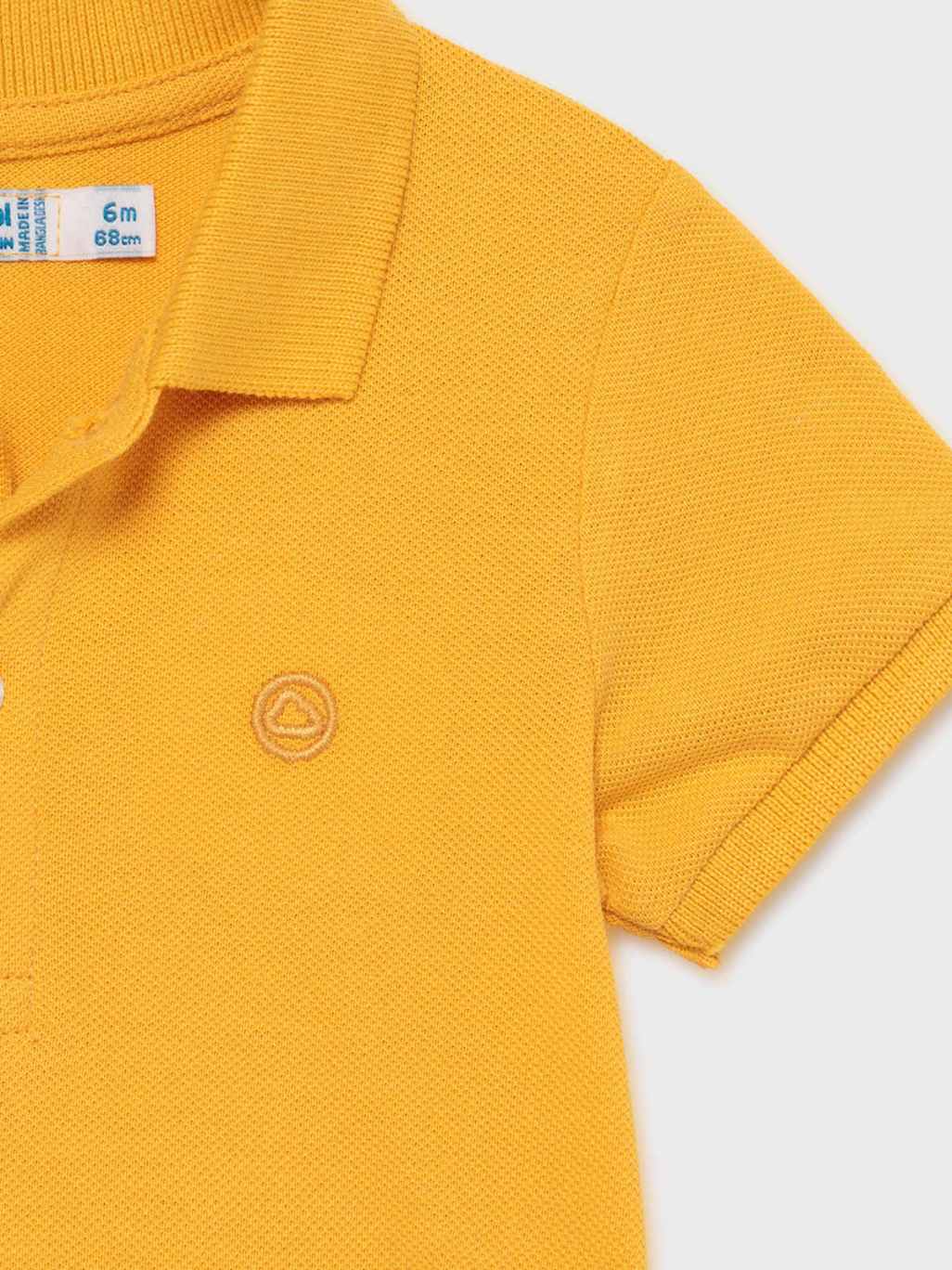 Polo m/curta granito básico Manga      (Laranja)  para Bebé Menino - Mayoral