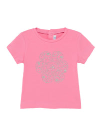 Camiseta básica Camélia    (Rosa)  para Bebé Menina - Mayoral