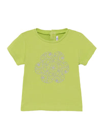 Camiseta básica Pistacho   (Verde Alface)  para Bebé Menina - Mayoral