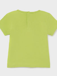 Camiseta básica Pistacho   (Verde Alface)  para Bebé Menina - Mayoral