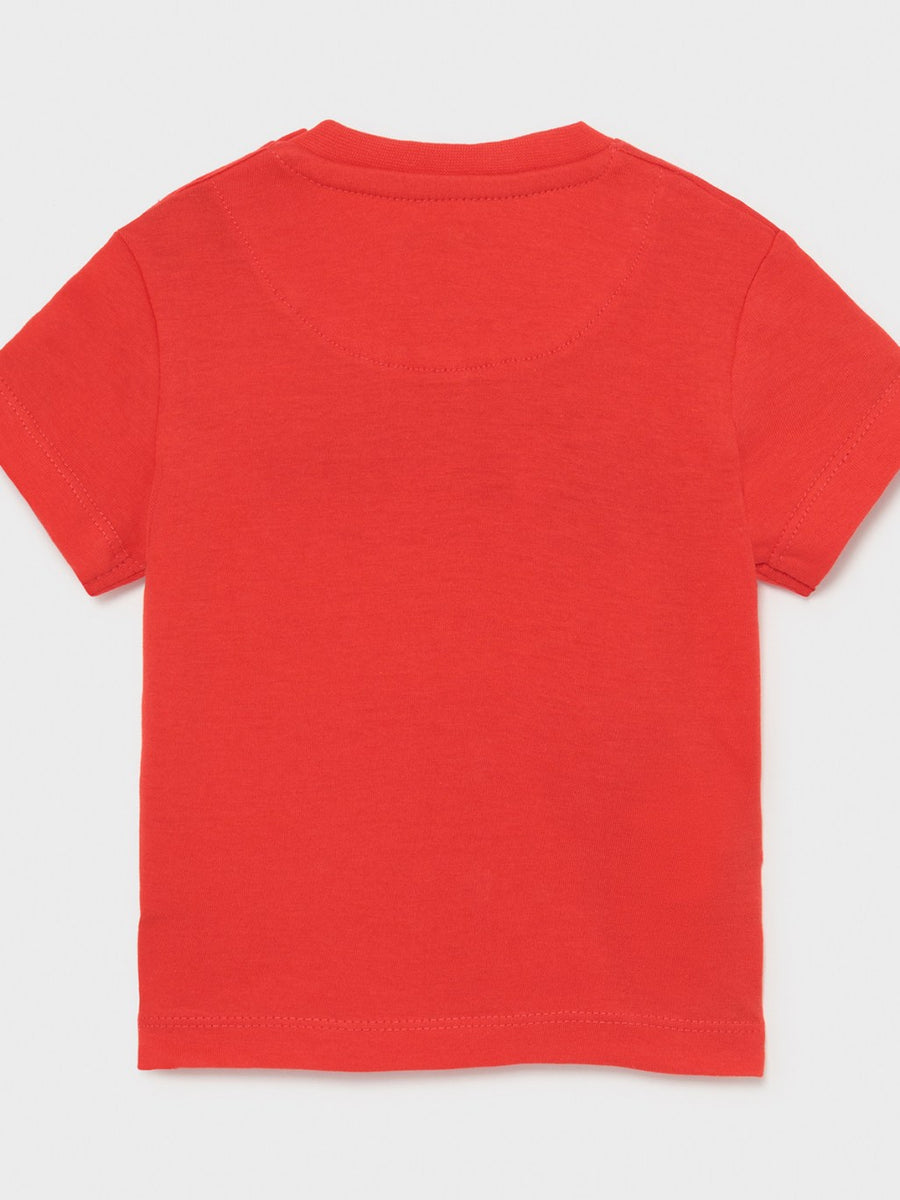 Camiseta básica Cyber red  (Vermelho)  para Bebé Menino - Mayoral