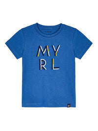 Camiseta básica Marea      (Azul)  para Menino - Mayoral