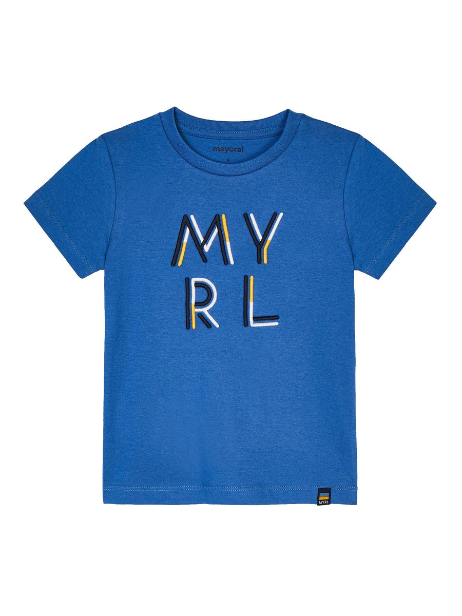 Camiseta básica Marea      (Azul)  para Menino - Mayoral