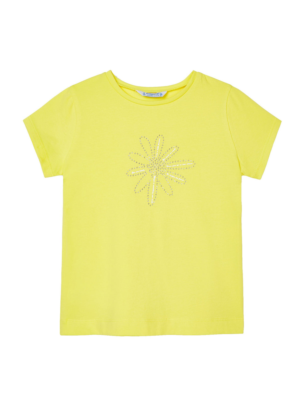 Camiseta básica Amarelo    (Amarelo)  para Menina - Mayoral