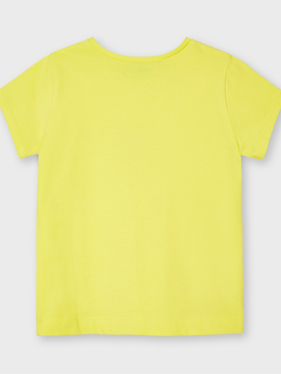 Camiseta básica Amarelo    (Amarelo)  para Menina - Mayoral