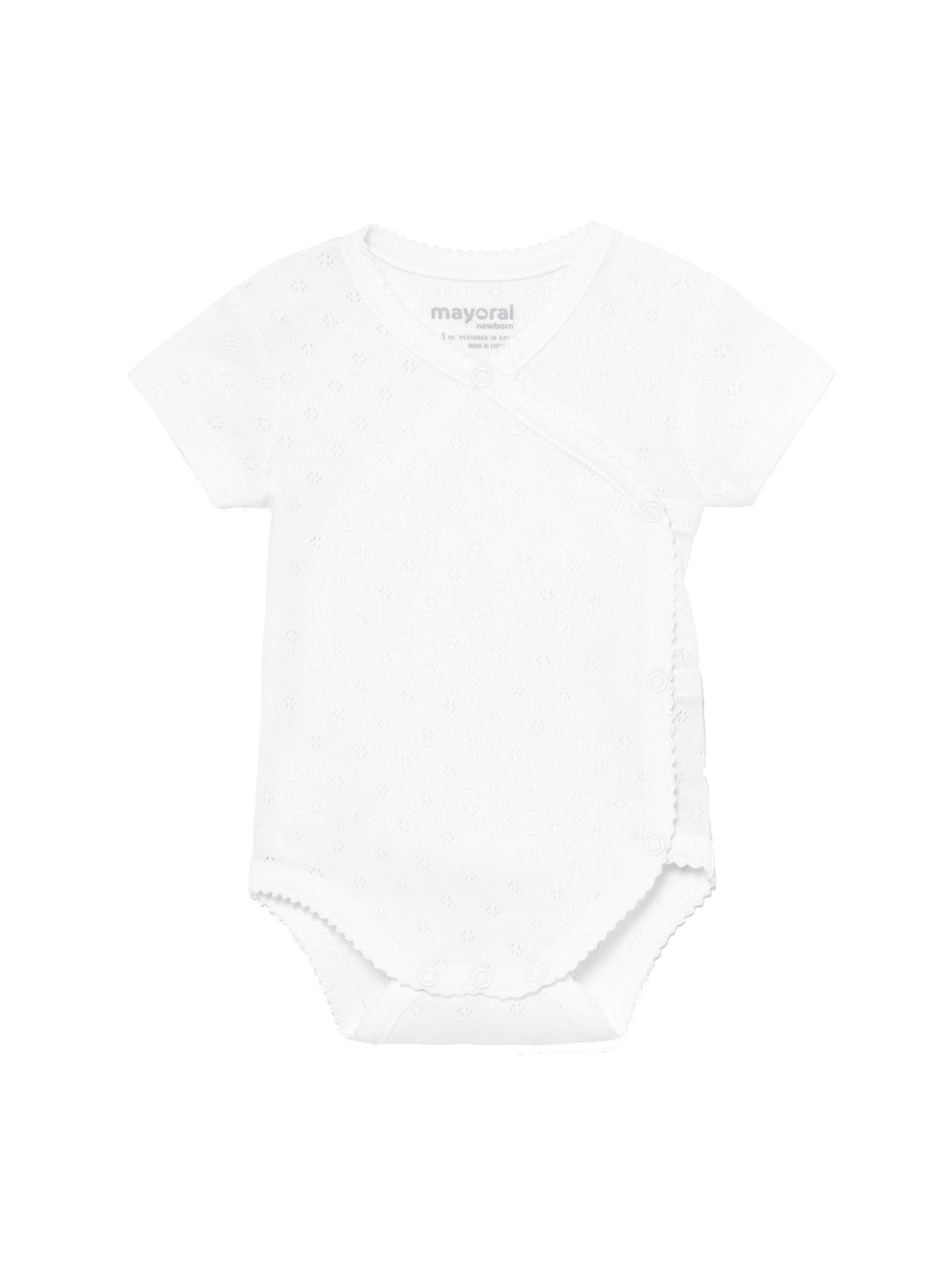Body m/curta básico Branco     (Branco)  para Bebé Menina - Mayoral