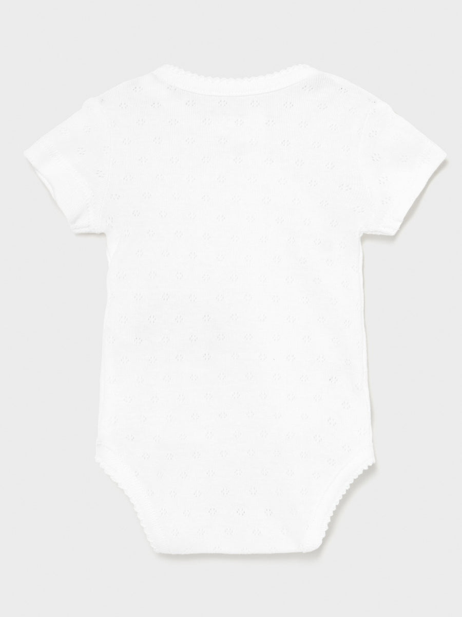 Body m/curta básico Branco     (Branco)  para Bebé Menina - Mayoral