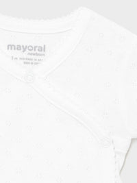Body m/curta básico Branco     (Branco)  para Bebé Menina - Mayoral