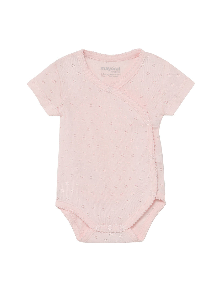 Body m/curta básico Rosa baby  (Rosa Bébé)  para Bebé Menina - Mayoral