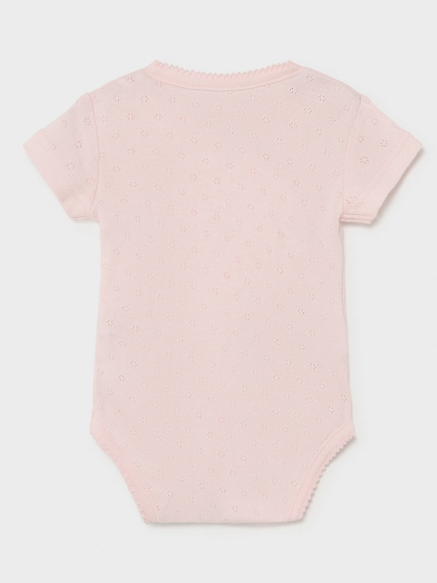 Body m/curta básico Rosa baby  (Rosa Bébé)  para Bebé Menina - Mayoral