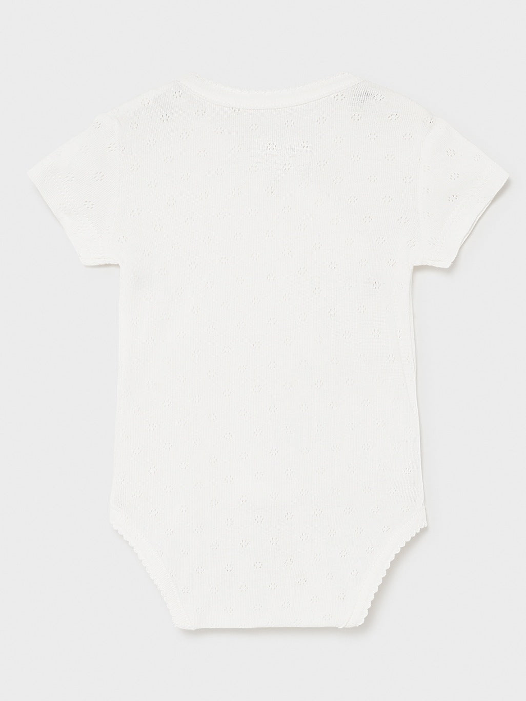 Body m/curta básico Crú        (Creme / Pérola)  para Bebé Menina - Mayoral