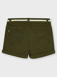 Short sarja básico Verde caça (Azeitona)  para Menina - Mayoral