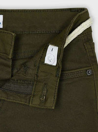 Short sarja básico Verde caça (Azeitona)  para Menina - Mayoral