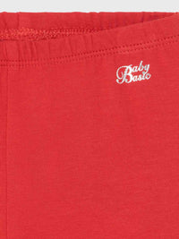 Leggings básicas Papoila    (Vermelho)  para Bebé Menina - Mayoral