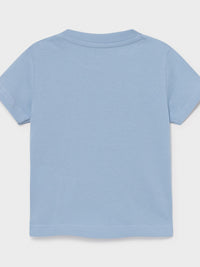 T-shirt "play" mochila Lavanda    (Celeste)  para Bebé Menino - Mayoral