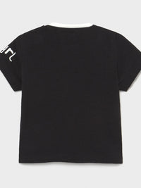 Camiseta manga curta Preto      (Preto)  para Bebé Menino - Mayoral